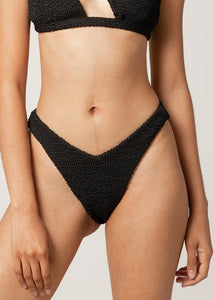 Nazaré Brazilian Bikini Bottom | Black