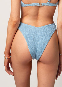 Nazaré Brazilian Bikini Bottom | Blue