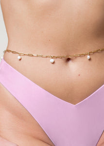 Drippin' Pearls Body Chain